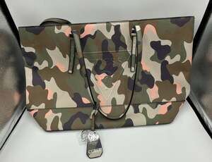Guess Rigden Camouflage Large Tote Bag‎